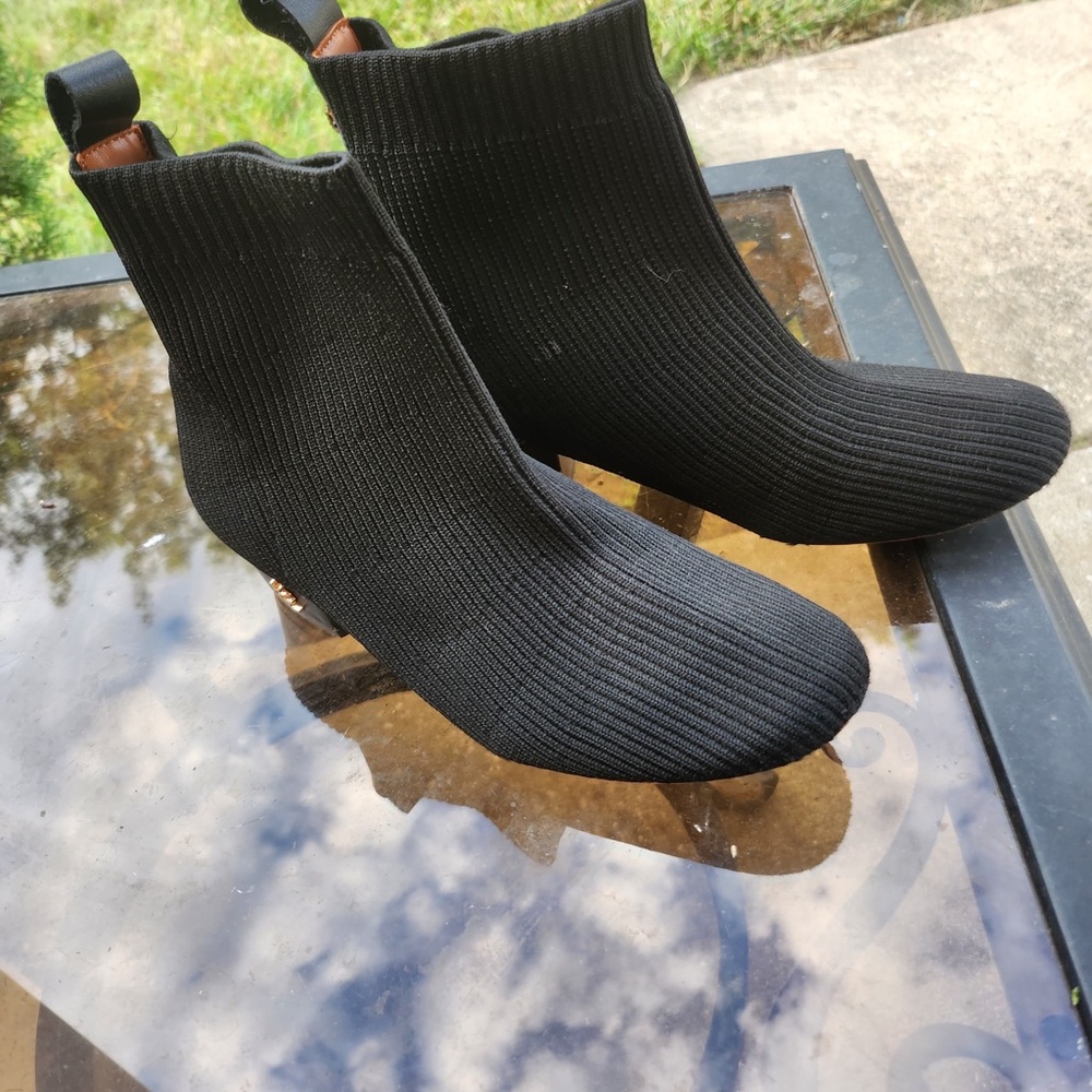 Kurt Geiger Black Kids Ankle Boots